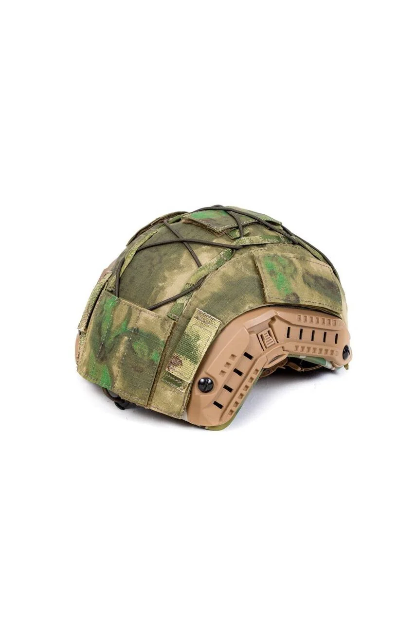 ATACS Camouflage Helmet Cover - FAST Helmets - Size S/M - Image 3