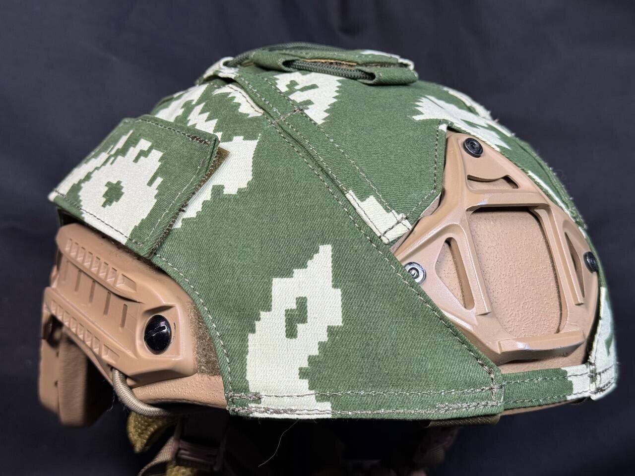 Fast Tactical Helmet Cover (Berezka Camouflage) - Image 3