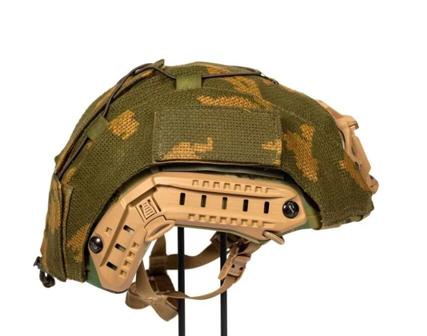 Fast Tactical Helmet Cover (KZS Camouflage) - Image 3