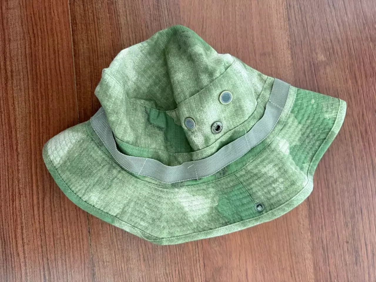 Panama Hat ATACS/Moss Color Size 59-60 - Tactical Headwear - Image 2