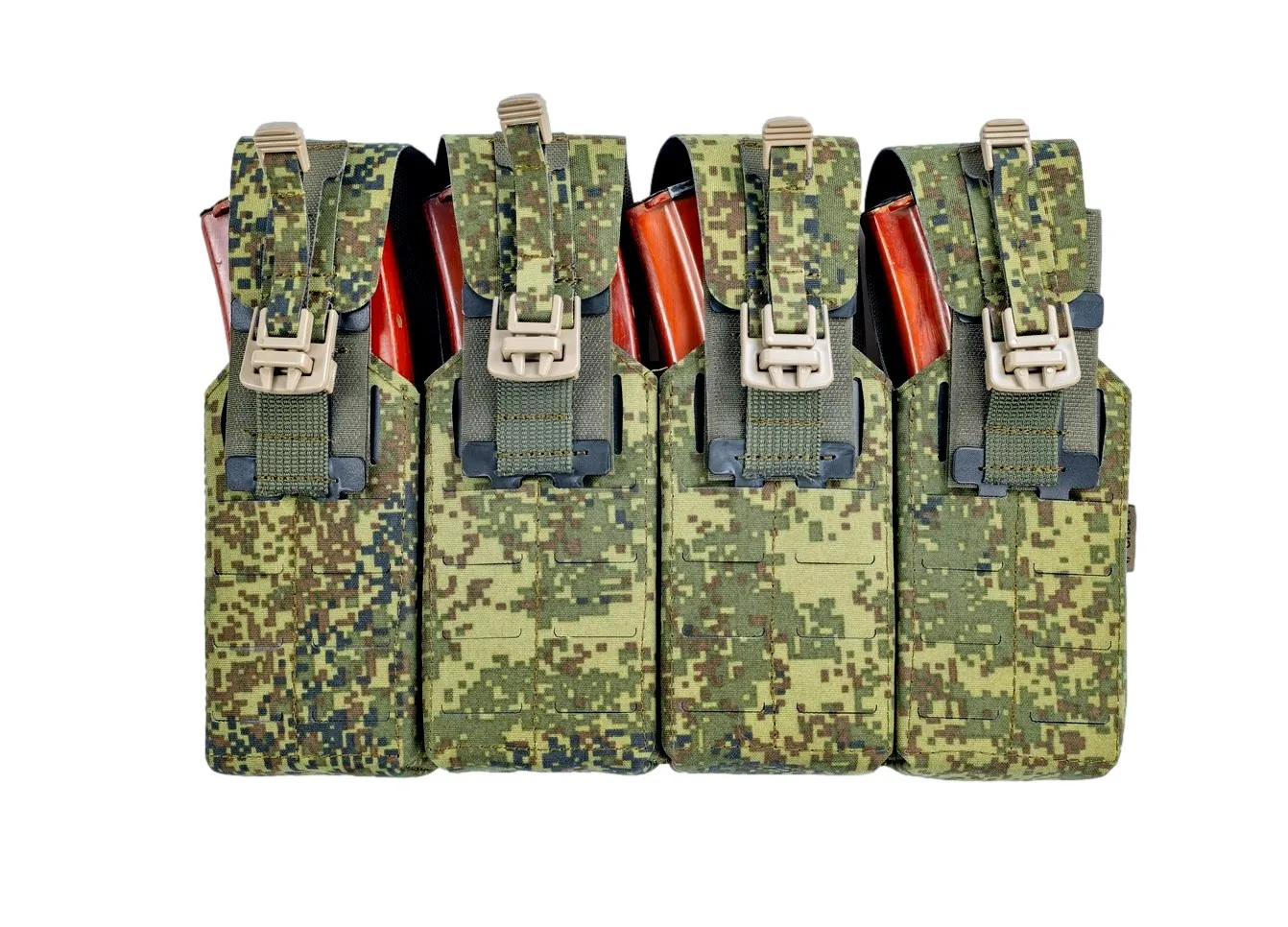 Preorder: Russian Gear Craft AK Quad Mag Pouch - Rigid Silent Flap Closure - Image 4