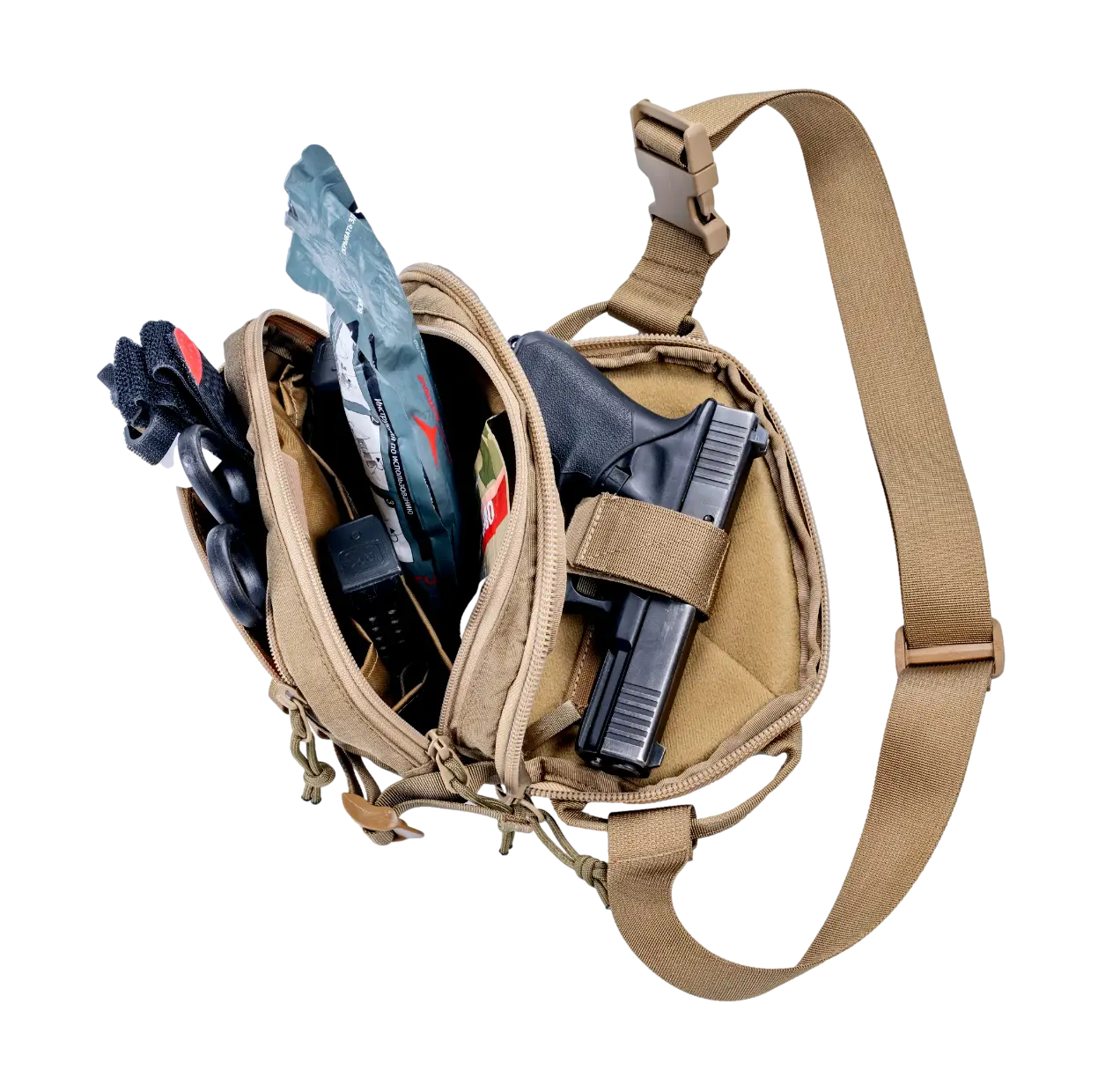 Preorder: Russian Gear Craft "Kozyr-2" Tactical Holster Bag - Concealed Carry Pistol - Image 17