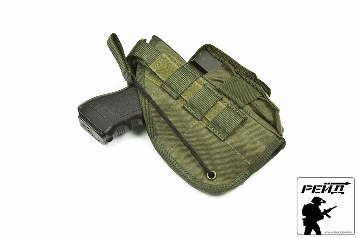 Preorder: Russian MBC Open Holster with Magazine Pouch – Tactical MOLLE Carry System - Image 3