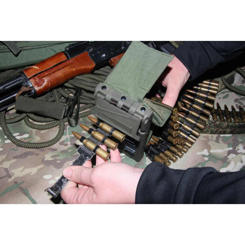 Preorder: Russian Stich Profi Tactical Soft Ammo Pouch 100-Round MOLLE Carrier for PKM Pecheneg Machine Gun - Image 11