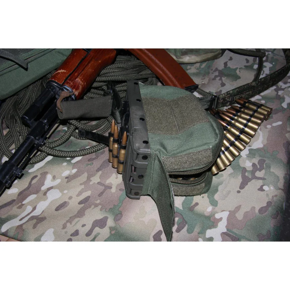 Preorder: Russian Stich Profi Tactical Soft Ammo Pouch 100-Round MOLLE Carrier for PKM Pecheneg Machine Gun - Image 12