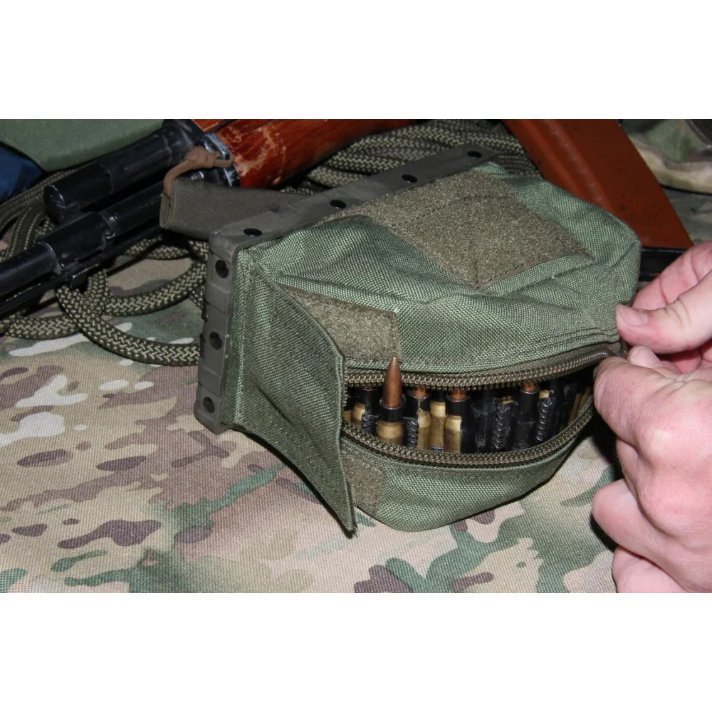 Preorder: Russian Stich Profi Tactical Soft Ammo Pouch 100-Round MOLLE Carrier for PKM Pecheneg Machine Gun - Image 13