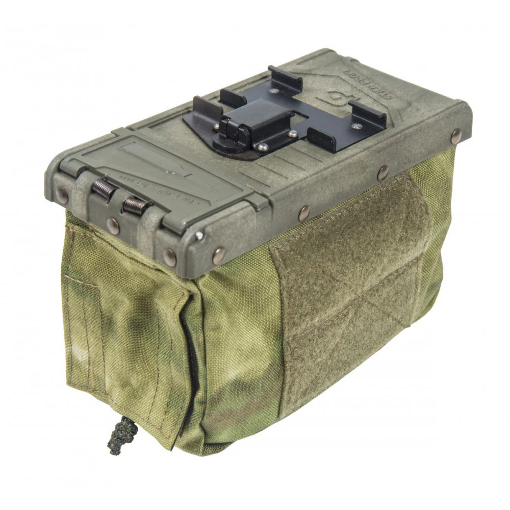 Preorder: Russian Stich Profi Tactical Soft Ammo Pouch 100-Round MOLLE Carrier for PKM Pecheneg Machine Gun - Image 2