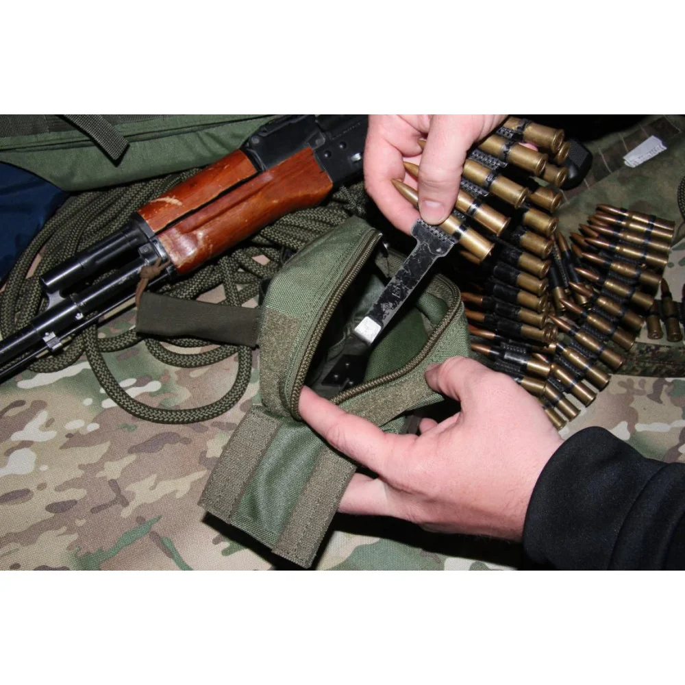 Preorder: Russian Stich Profi Tactical Soft Ammo Pouch 100-Round MOLLE Carrier for PKM Pecheneg Machine Gun - Image 7
