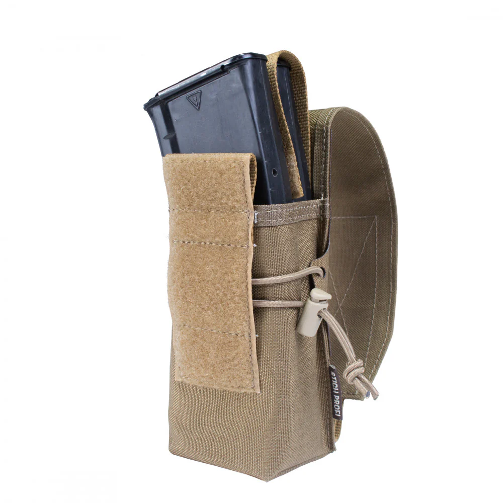 Preorder: Russian Stich Profi Tactical MOLLE Single Double AK Magazine Pouch Fastclip with Elastic Cord Light V.3 - Image 7