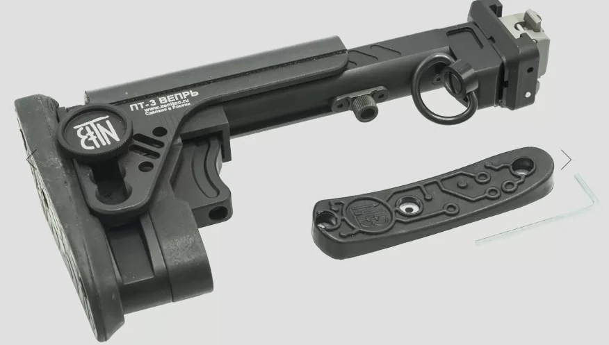 Preorder: Russian Zenitco PT-3 / PT-3 RPK / PT-3 Vepr Telescopic Stock – Adjustable Rifle Stock
