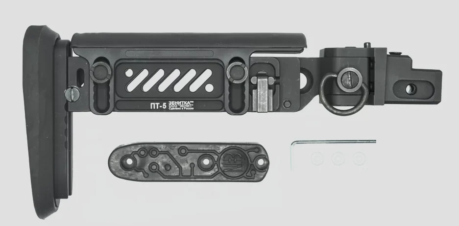 Preorder: Russian Zenitco PT-5 Telescopic Stock – Adjustable Rifle Stock