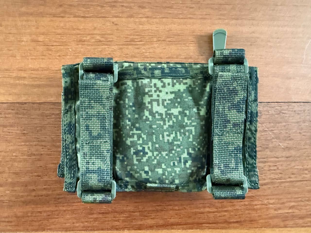 Russian Ana Tactical Map Pouch Wrist Carrier - EMR Digital Flora Camo - Image 2