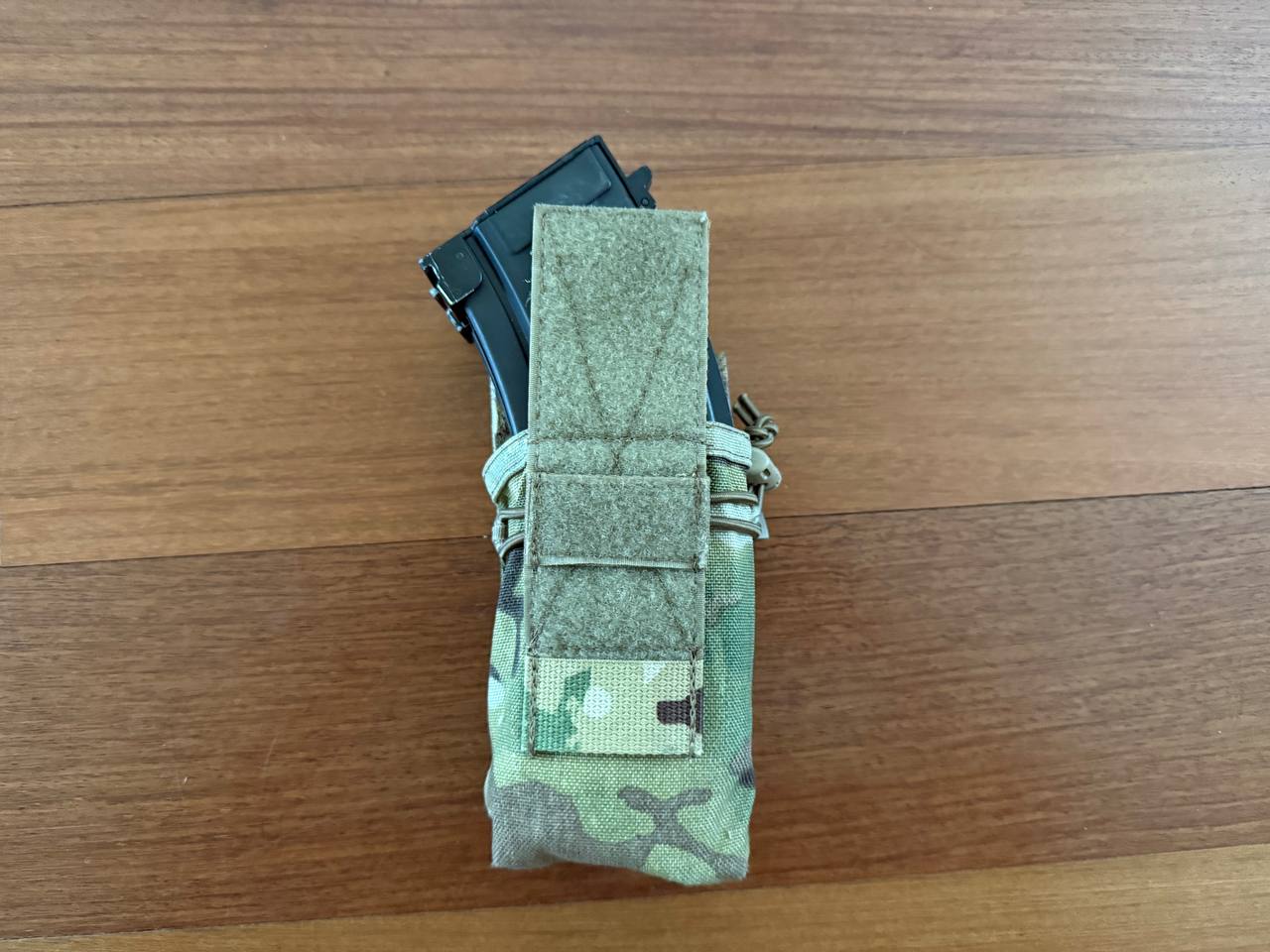 Russian MBC Open-Top Double AK Mag Pouch (2CELL) - Multicam - Image 4