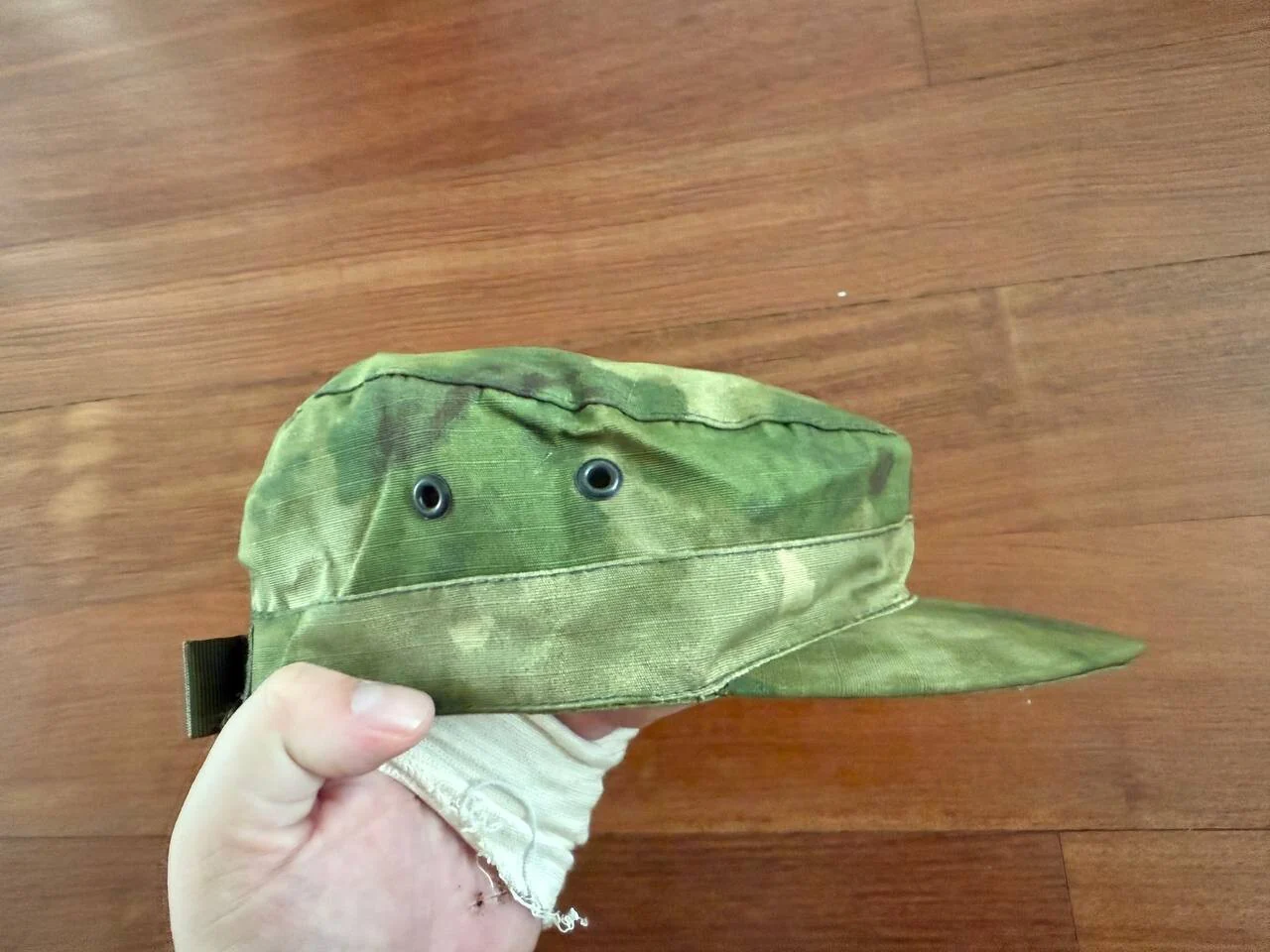 Russian Ana Tactical Summer Cap - A-TACS FG Moss Camouflage - Size 59/60 - Image 3