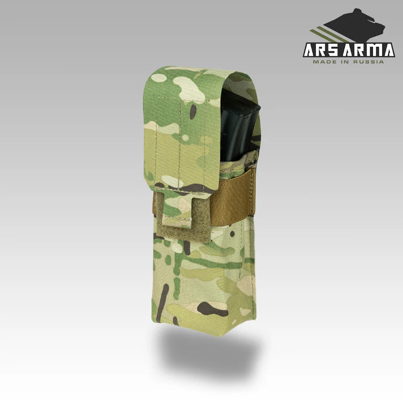 Russian Ars Arma 2x AK Mag Pouch Flap LC - Multicam Camo