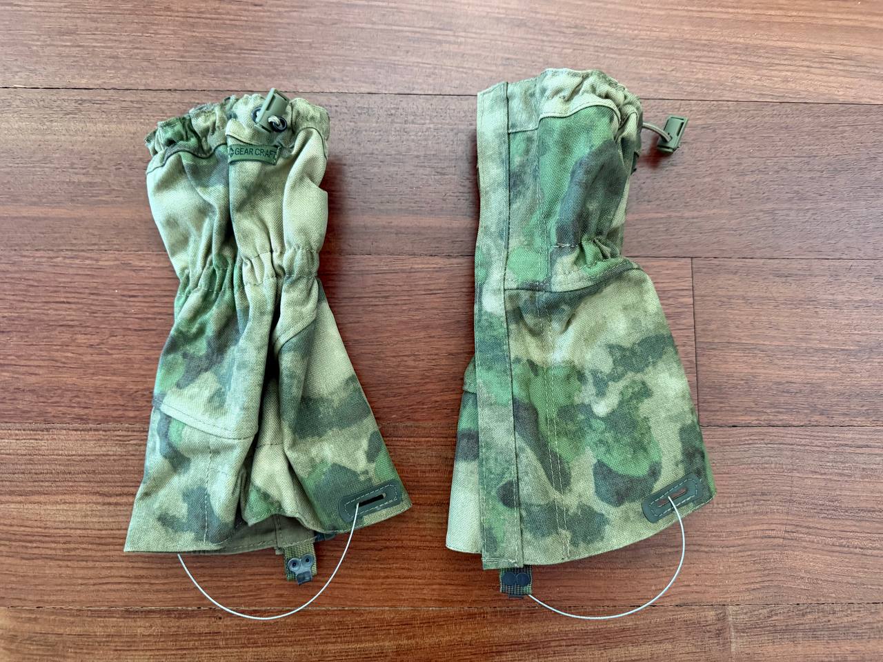Russian Gear Craft Tactical Lightweight Gaiters - ATACS FG Moss - Image 2