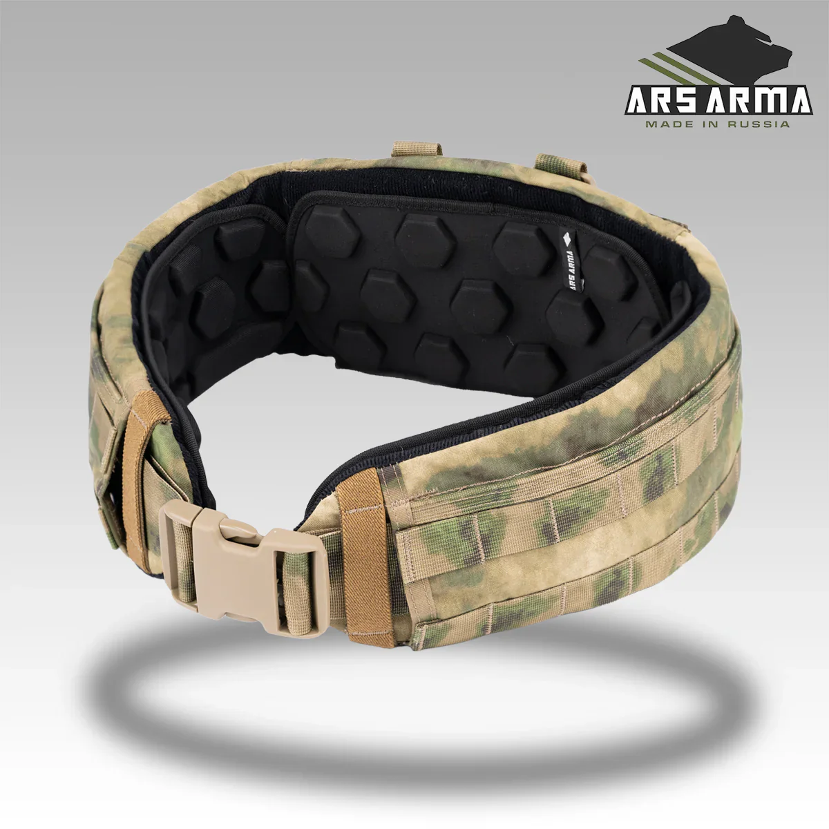 Russian Ars Arma A-19 Atlas Tactical Belt - A-TACS FG Camo - Size L