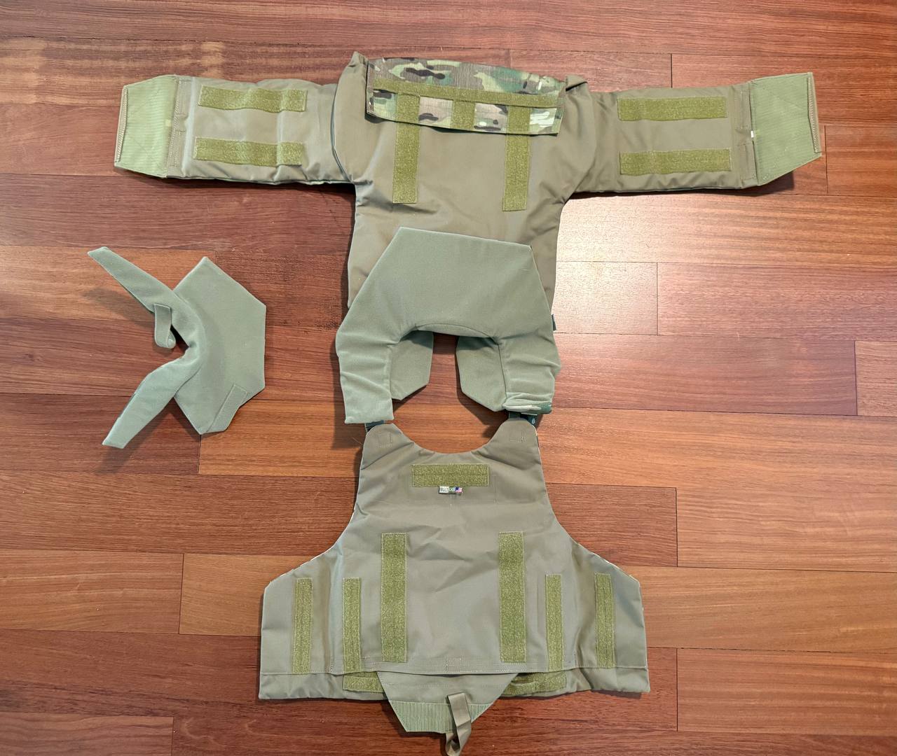 Russian Ars Arma A-18 Goliath Vest Multicam (S/M) + Neck Protection - Multicam - Image 3