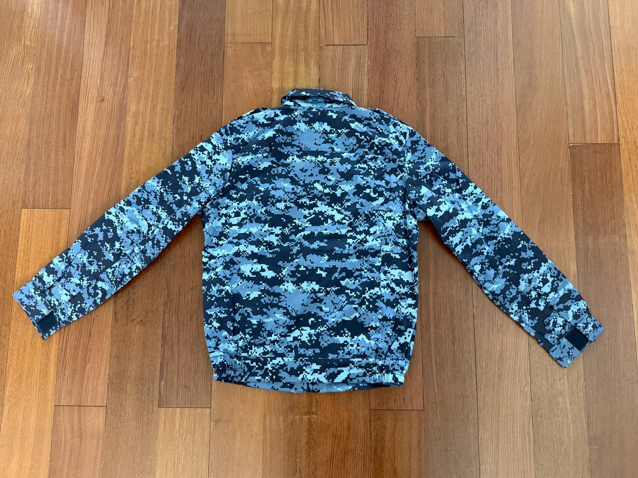 Russian FSIN/MVD Summer Uniform Jacket - Digital Blue DOT Camo, Size 50-5 - Image 2