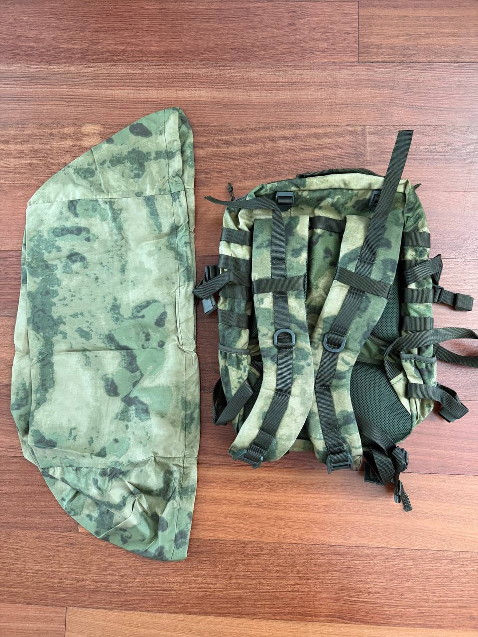 Russian BSHF 30L ATACS/Moss Camo Raid Backpack with Cover - Image 2