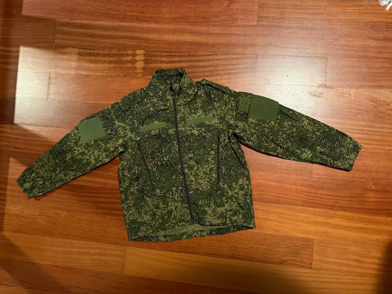 Russian BTK Group Ratnik Windbreaker - Army EMR Camo Jacket - Size 52-6