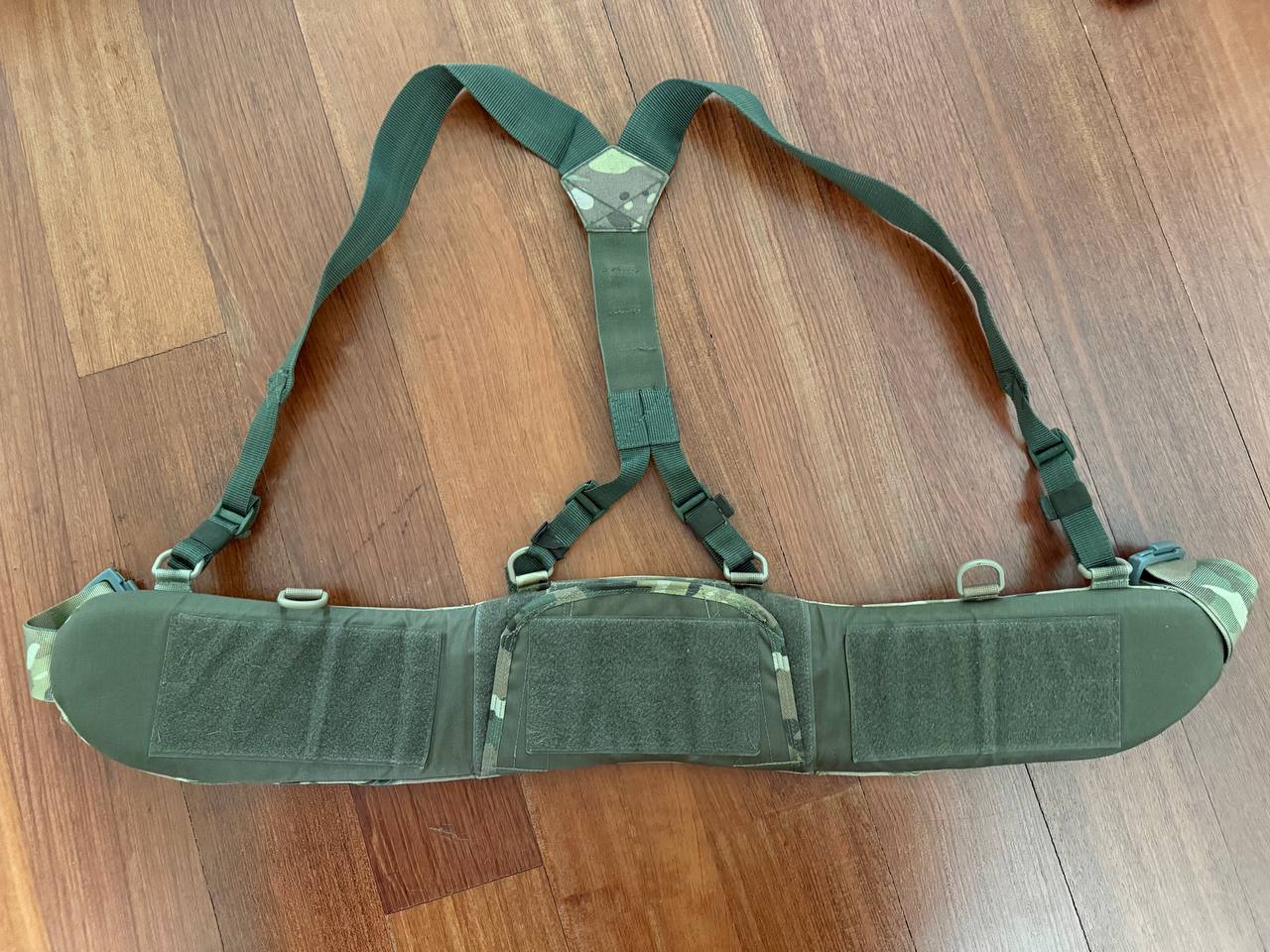 Russian SSO "VOIN" Tactical Belt & Suspenders - Multicam Size M - Image 2