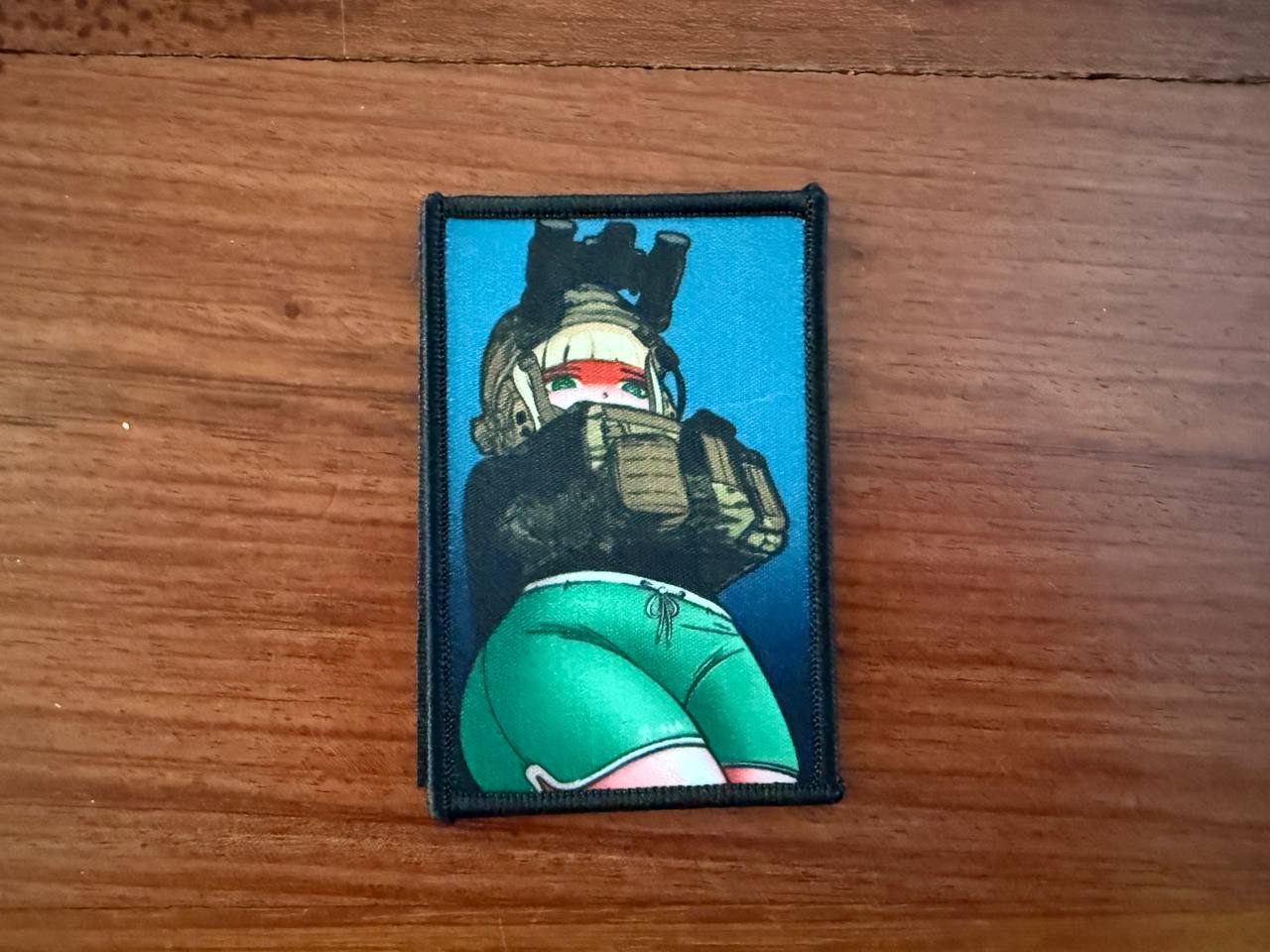 Russian Night Vision Anime Girl - Military Patch