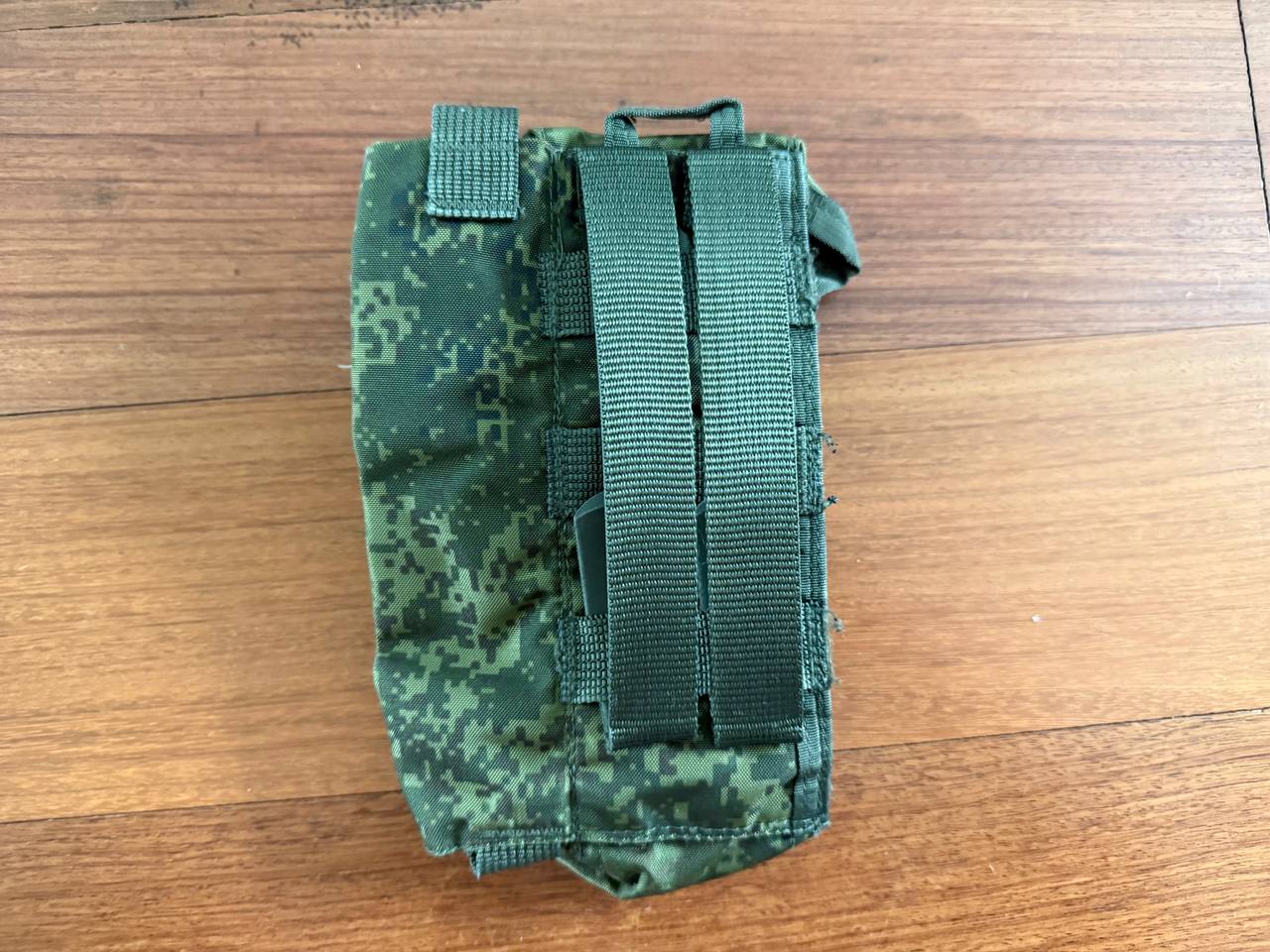Russian Ratnik Left-Handed AK Dual Magazine Pouch with ROP Flare - Old Gen - Image 2