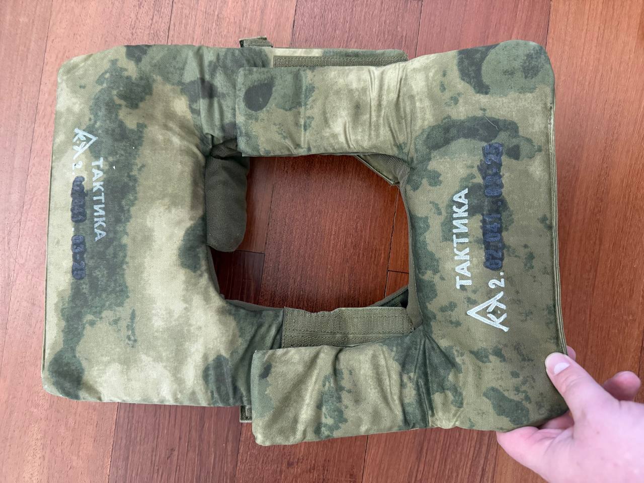 Russian Taktika Neck Protection with Soft Armor Inserts - Mox A-TACS FG - Image 4