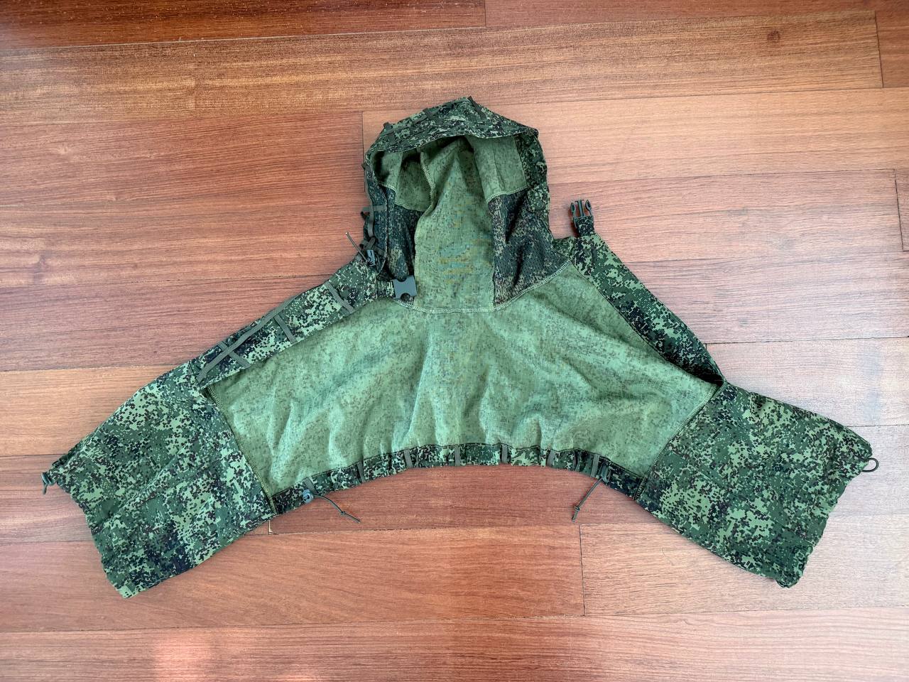 Russian Greyshop Sniper Concealment Cape – EMR (Digital Flora) - Image 2
