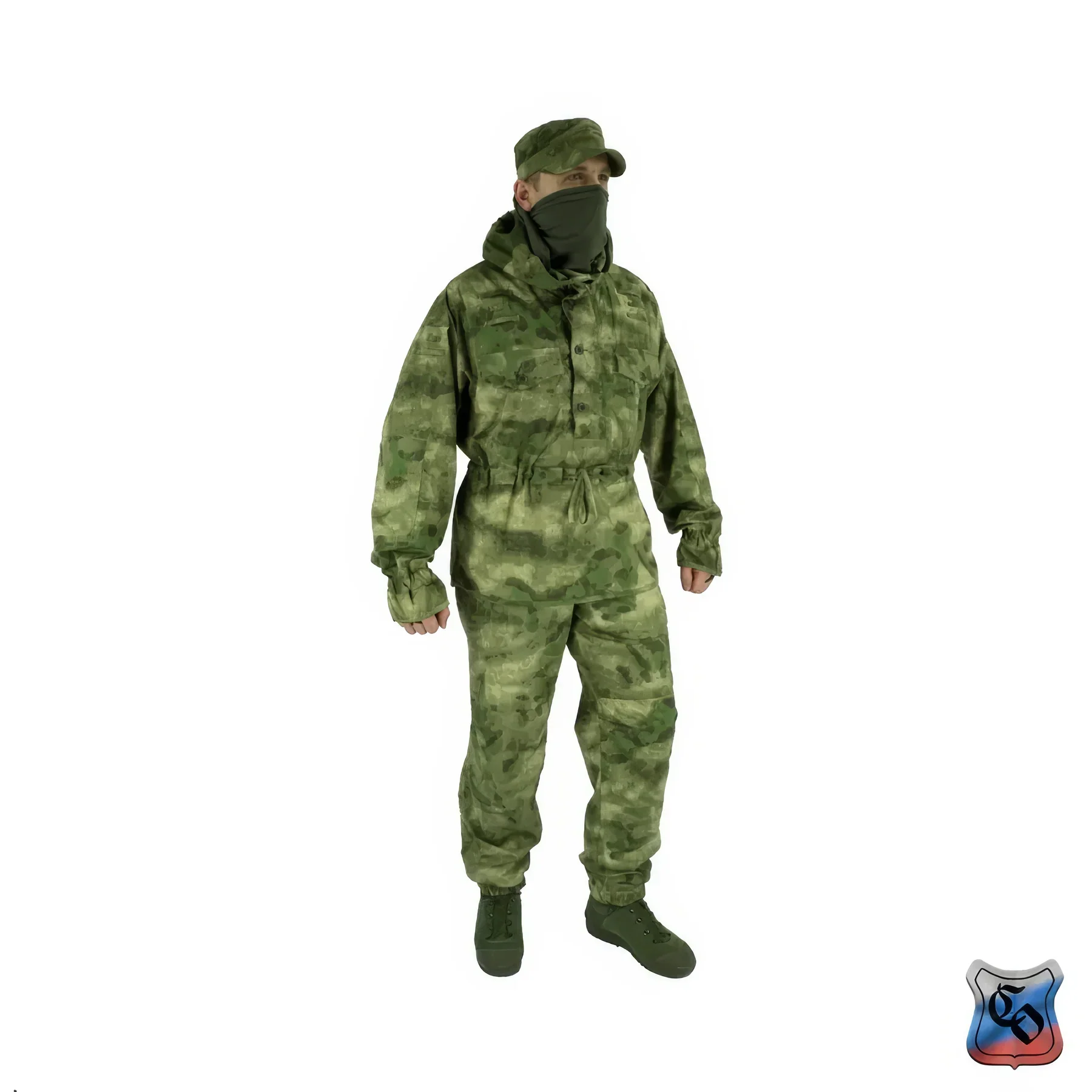 Russian SSO PARTIZAN Summer Suit - ATACS/Moss Camo - Size 50/4