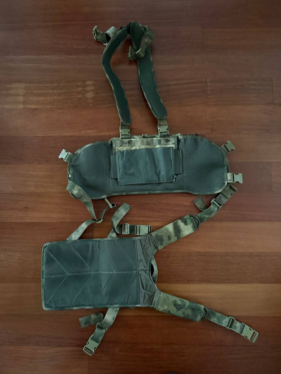Russian MBC "TT" Tactical Chest Rig with Back Panel - Atacs-FG/Moss Camo - Image 2