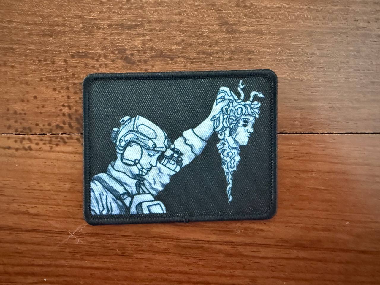 Russian Perseus Holding Medusa's Head Special Forces Badge - Military Patch