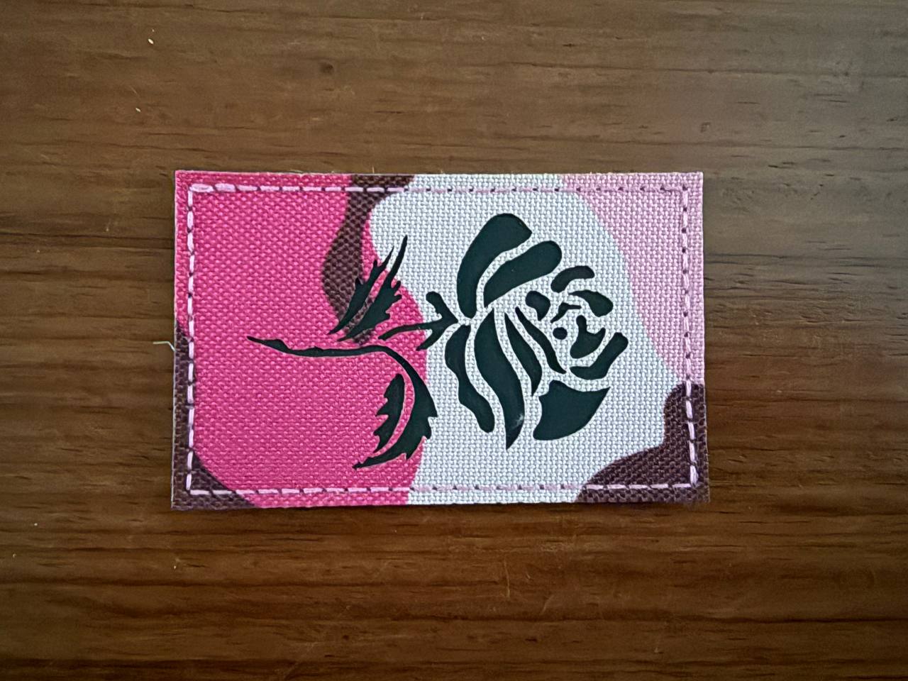 Russian Tactical Rose Pink Camo - Military Patch
