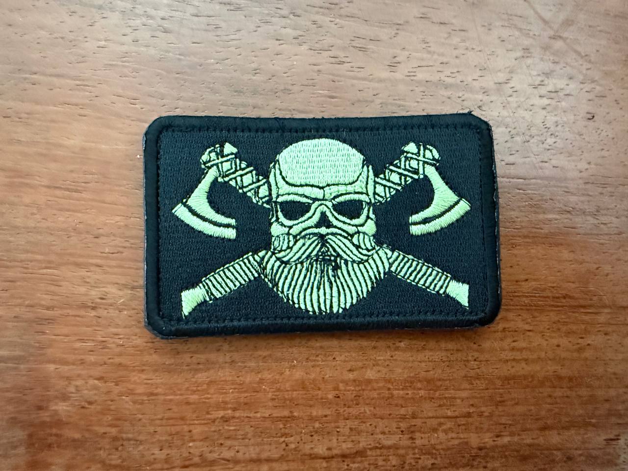 Russian Viking Green Toned - Military Patch