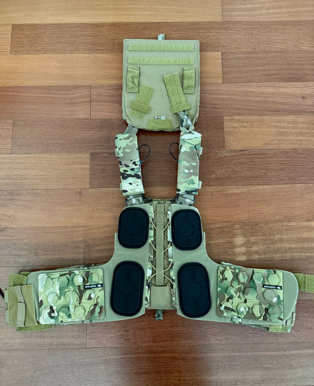 Russian Ars Arma CPC Vest with Full CAP Set – Multicam – Size M/L - Image 2