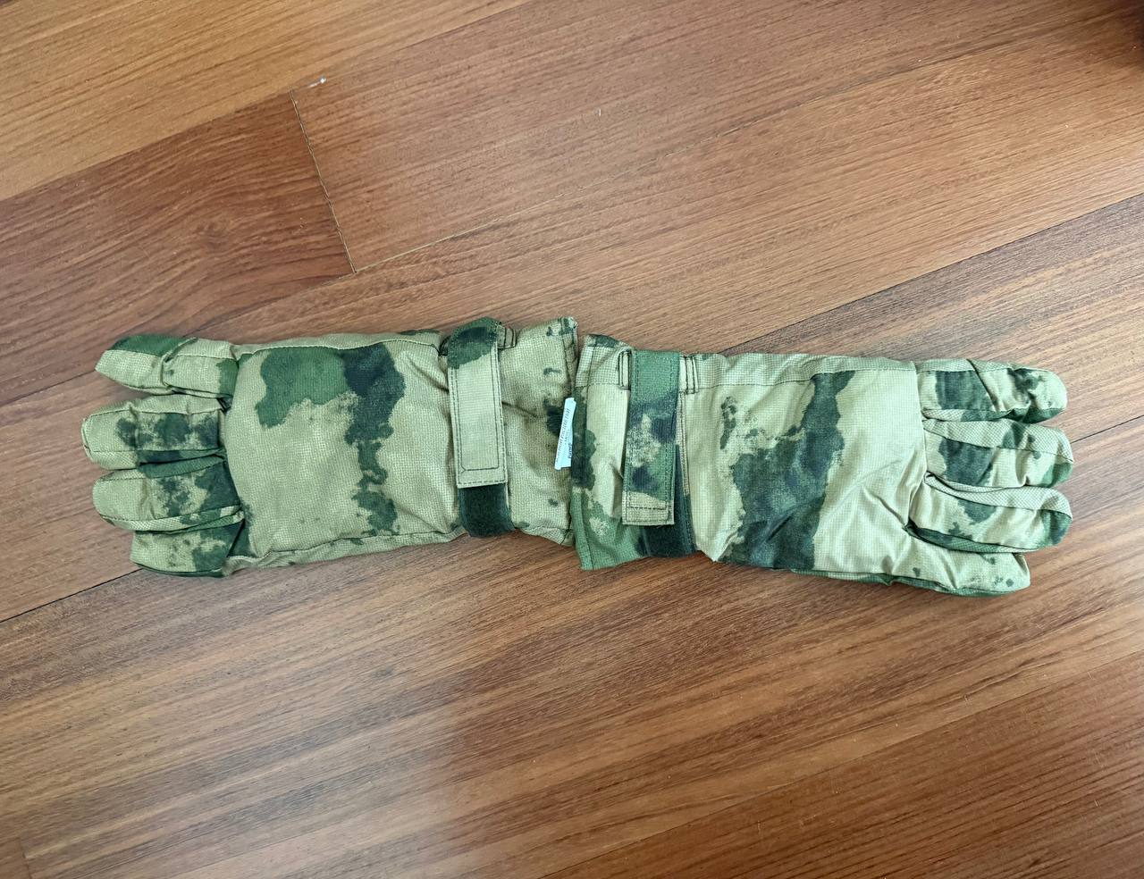 Russian Winter Tactical Gloves – A-TACS FG / Moss - Size 24