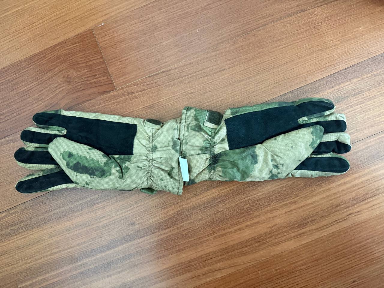 Russian Winter Tactical Gloves – A-TACS FG / Moss - Size 24 - Image 2