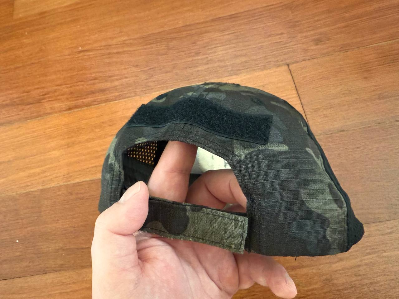 Tactical Cap Skull Badge Design - Black Multicam Color - Image 2